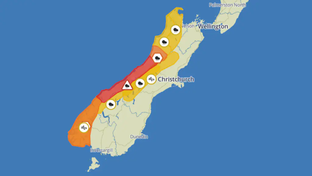 新西兰西海岸，最强降雨即将到来|睿蜂资讯Smartbee News